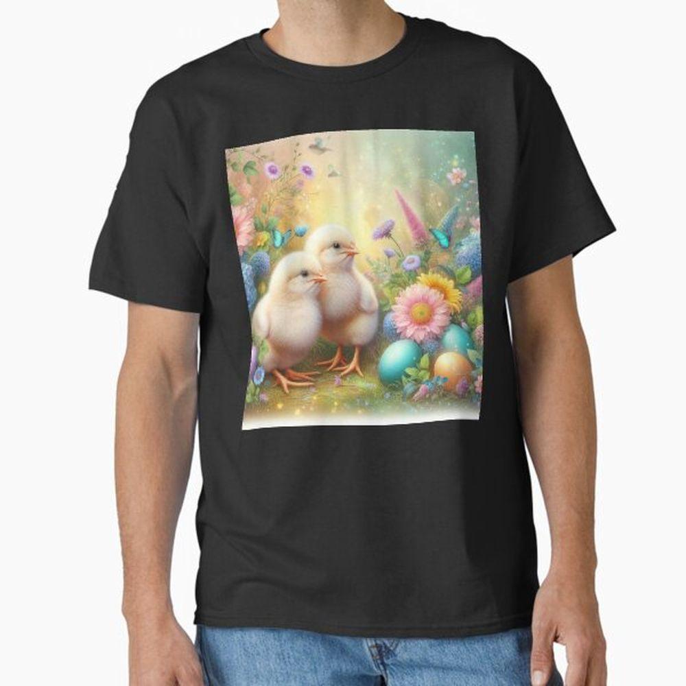 Easter Chickens Happy Easter Day Awesome Shirt Easter Chickens Happy Easter Day Awesome Shirt
